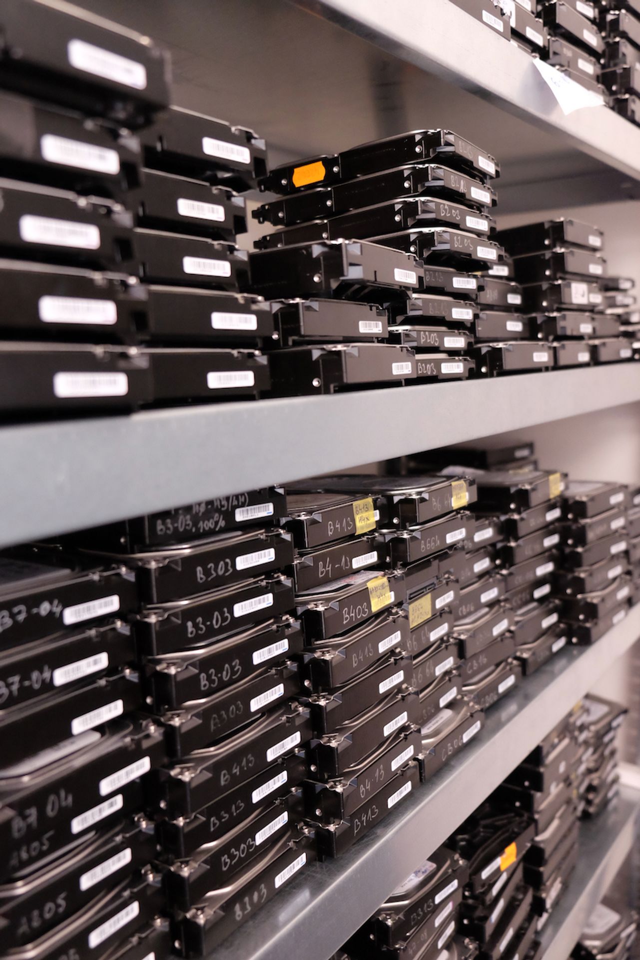 Práce s pevným diskem v naší laboratoři