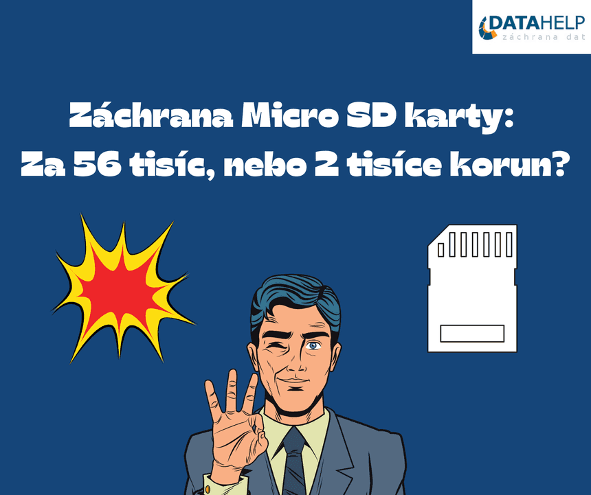 Záchrana microsd karty: za 56 tisíc, nebo 2 tisíce korun?