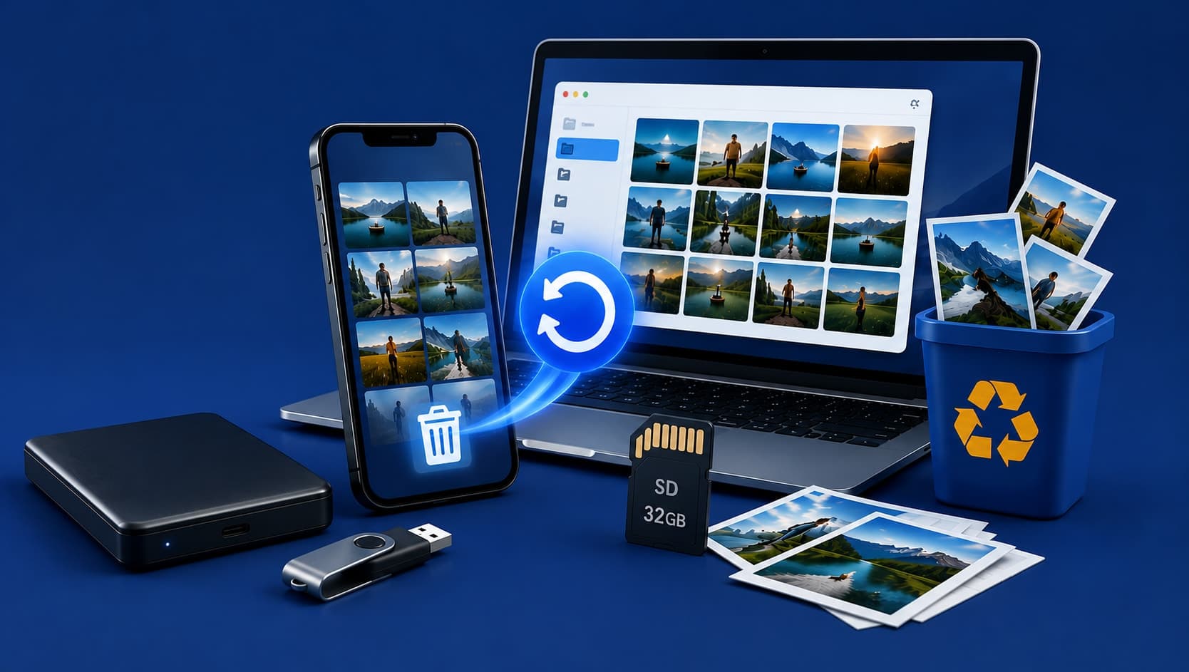 Jak obnovit smazané fotky z mobilu, PC i SD karty?